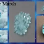 Gemstone for March#Aquamarine and Bloodstone gem#march's birthstone#modern birthstone for the month of march#Formation of Aquamarine and Bloodstone gem#Raw Aquamarine jewelry