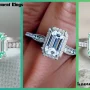emerald cut engagement rings#Emerald and Diamond Rings# Emerald Cut Ring#Emerald and Diamond engagement ring#ring emerald old or Emerald cut engagement Ring#Emerald wedding ring#Emerald proposal Ring#Diamond & Emerald Ring