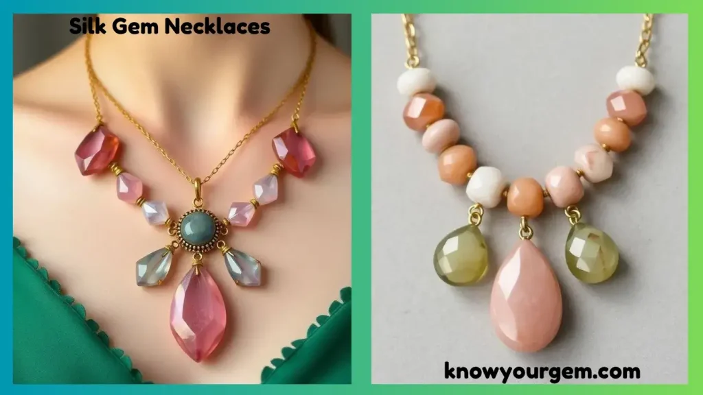 Silk gemstone#Silk in gemstones#Beauty in Quartz crystal rings#Silk Gemstone ring#real crystal necklace pendant