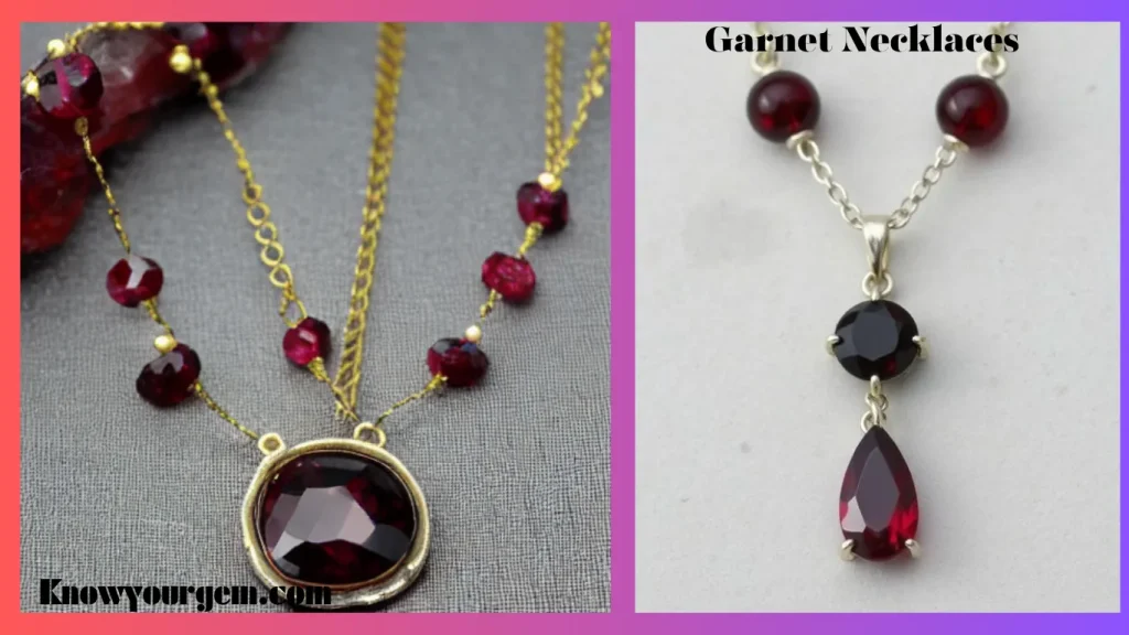 Garnet Gemstones#January Birthstones#Garnet gemstone colors#garnets vs real garnet#strong gemstones#Pink garnet gemstone#green garnet#bohemain garnet necklace#antique garnet brooch#garnet price#garnet and pearl necklace