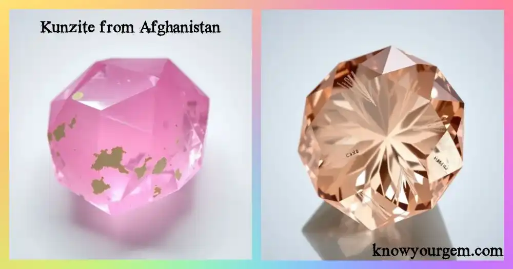 Afghanistan Kunzite: Rare and Stunning Pink to Violet Gemstone with Powerful Healing Properties