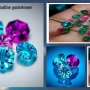 Paraíba Tourmaline is only found in Brazil, it is more valued than diamond because its is now empty in Brazil