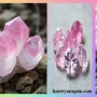 Rare Kunzite Gemstone with Color Change: Beautiful Pink to Violet Transformation - Powerful Healing Crystal