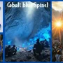 Vivid cobalt blue spinel gemstone showcasing electric neon-blue color, natural brilliance, and eye-catching sparkle, perfect for luxury jewelry and collectors."