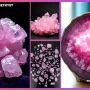"Vibrant natural pink Amethyst crystal with flawless clarity and radiant pink hues, perfect for gemstone collectors and healing enthusiasts."
