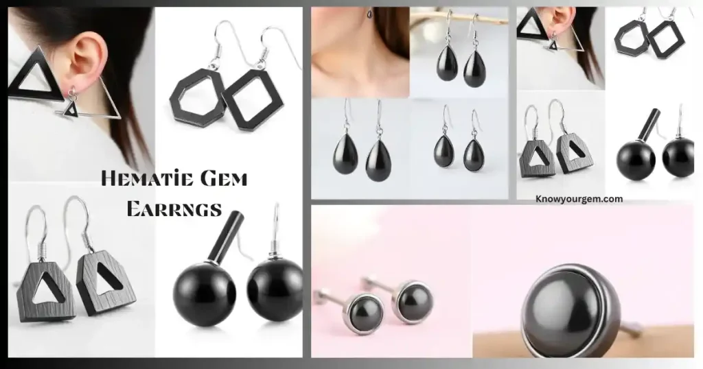 Close-up of Hematite beads used in meditation jewelry, emphasizing the spiritual properties of Hematite for grounding and emotional strength.