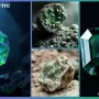 Rare musgravite gemstone with green-gray color and brilliant faceting