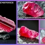 Rubellite, red tourmaline, pink-red tourmaline, red-pink tourmaline, rubellite tourmaline, rubellite stone​, rubellite palm stone