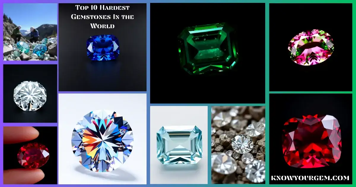 Hardest Gemstone#what is the hardest gemstone#Hardest gemstones list#second hardest gemstone#hardest green gemstone, what are the hardest gemstones, hardest gemstones for engagement rings, top 10 hardest gemstones, hardest gemstone given with love​