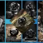 black spinel, black gemstones, natural spinel, black gems