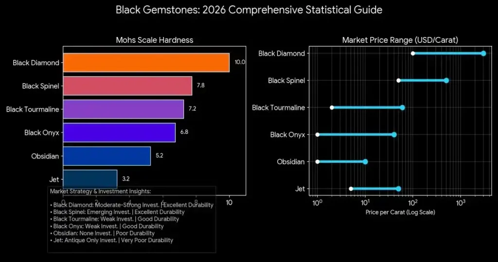 Black gemstones graphs
