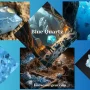 blue quartz, blue quartz gemstones, blue gemstones, blue gems, light blue quartz