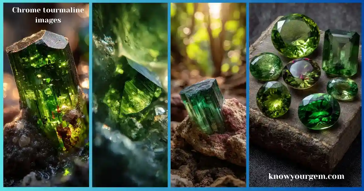 chrome tourmaline images, green tourmaline, green gemstone