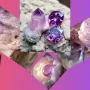 Rose de France Amethyst images, purple amethyst, Rose de France Amethyst