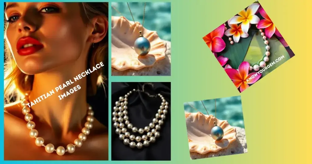 Tahitian pearl necklace images, Tahitian pearl necklaces, Tahitian necklaces