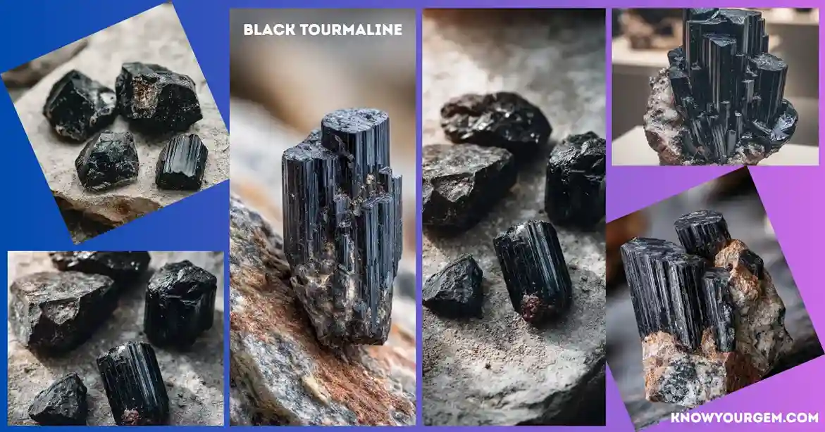 Black tourmaline images, tourmaline, black gems, black stone, black gemstones