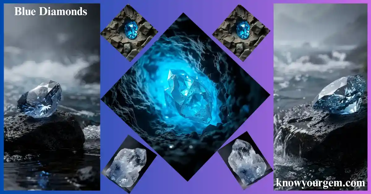 Blue diamonds #diamonds #natural diamond #blue gemstones