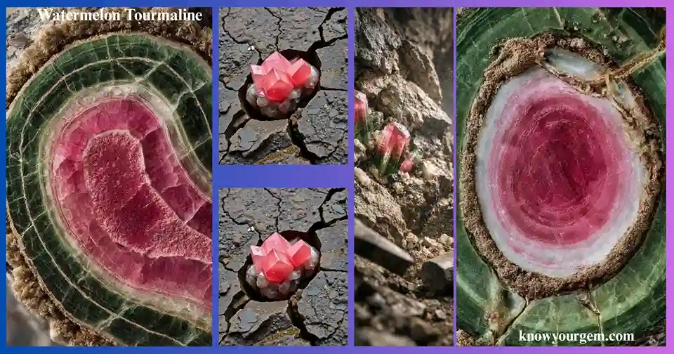 Watermelon tourmaline #watermelon tourmaline gem #watermelon tourmaline crystal #watermelon tourmaline gemstone images