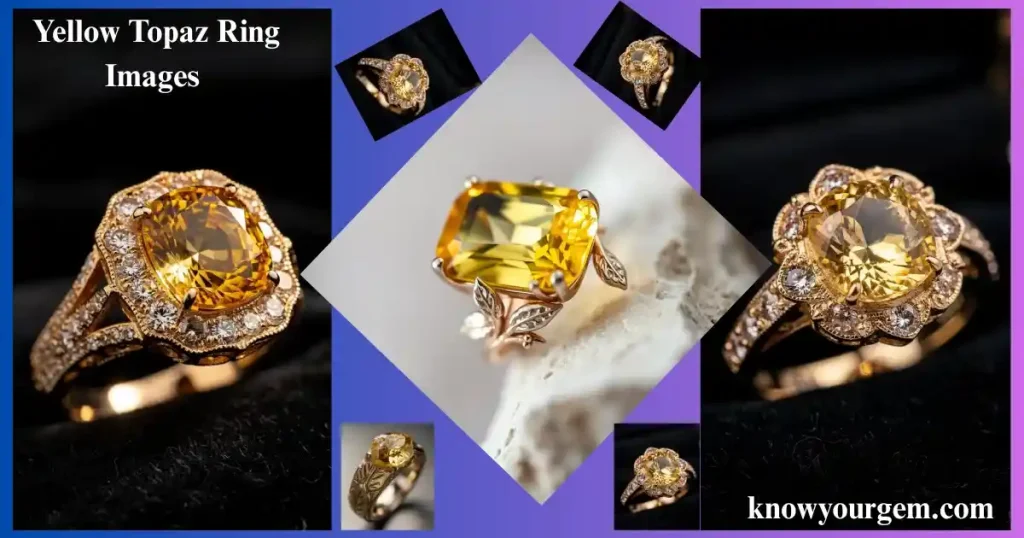 Yellow topaz rings #topaz rings #imperial top ring #topaz engagement rings