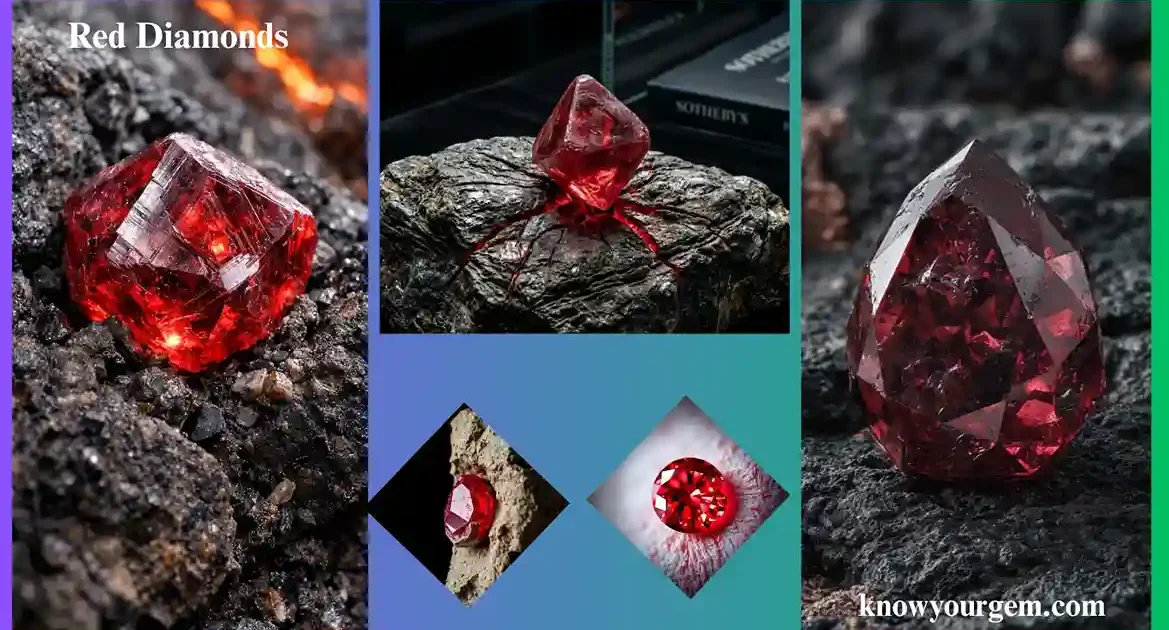red diamonds, red colored diamonds, fancy diamonds, diamonds, diamond images