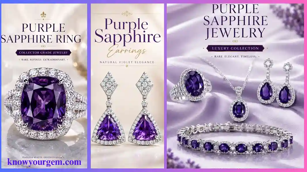 purple sapphire jewelry, purple sapphire images, sapphire gemstone, purples sapphires