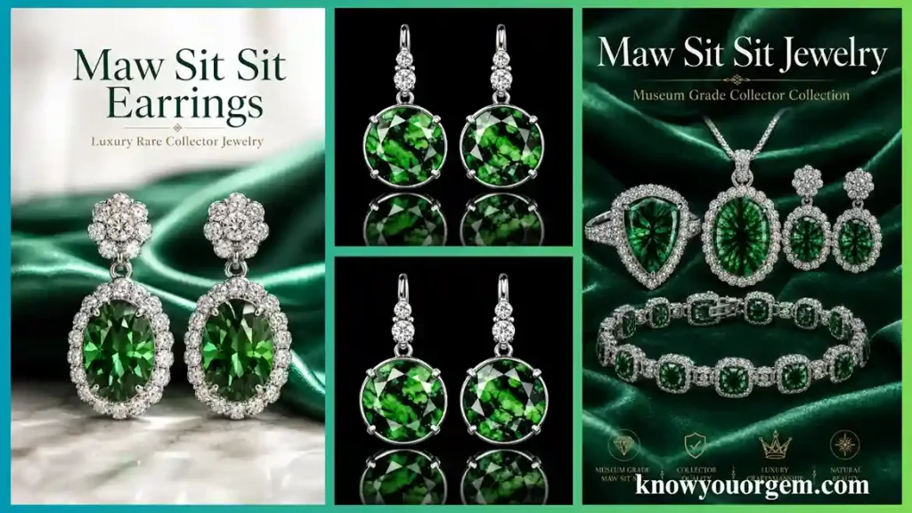 Maw Sit Sit earrings and jewelry