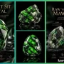 Maw Sit Sit a rarest green gemstone has 6-7 Mohs