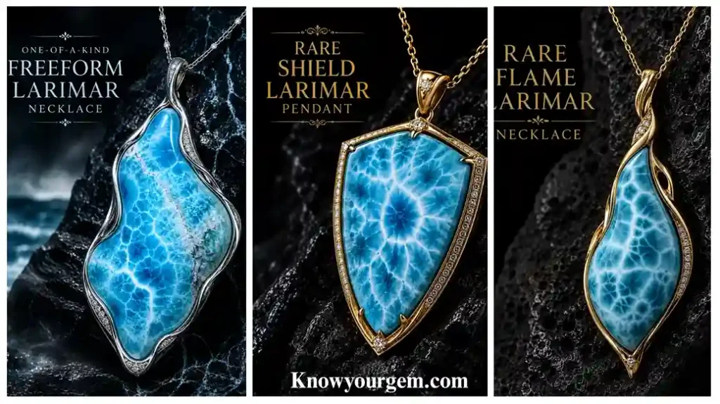 Larimar necklaces
