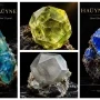 blue Hauyne yellow Huayne