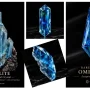 Ominelite gemstone different shapes