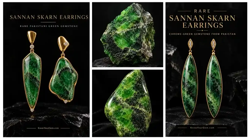 sannan skarn earrings, 