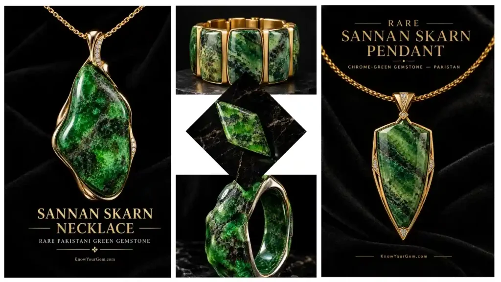 Sannan skarn necklaces